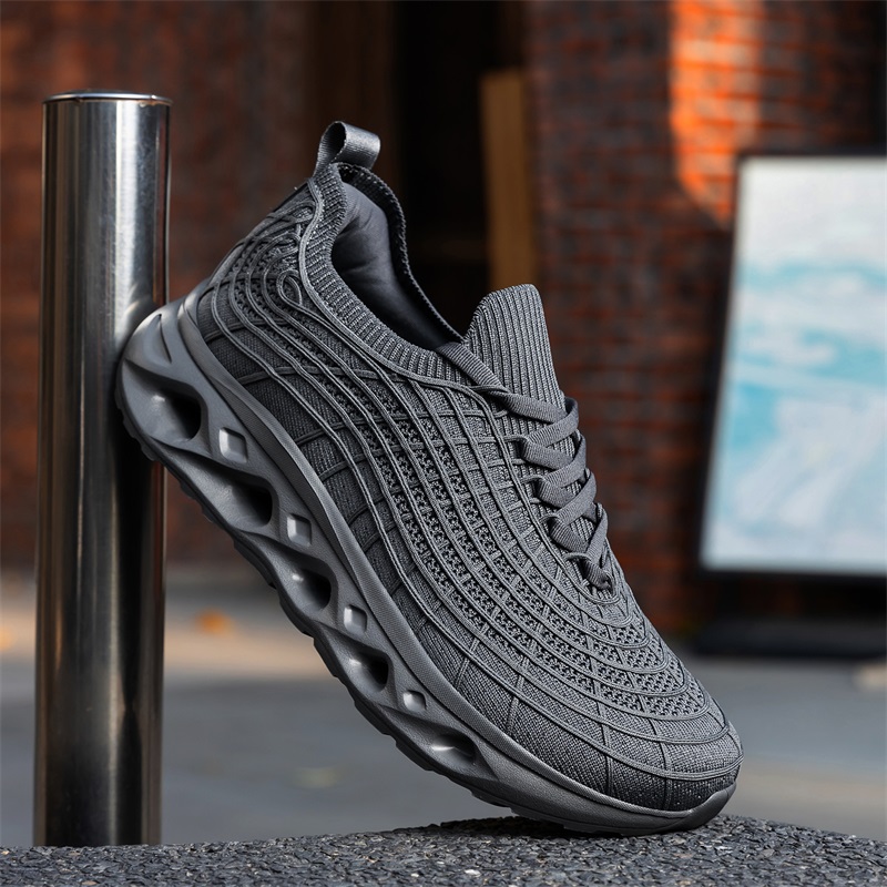 Scarpe da Passeggio per Diabet - Knit Fabric Lace Up Sneakers recensione e prezzo